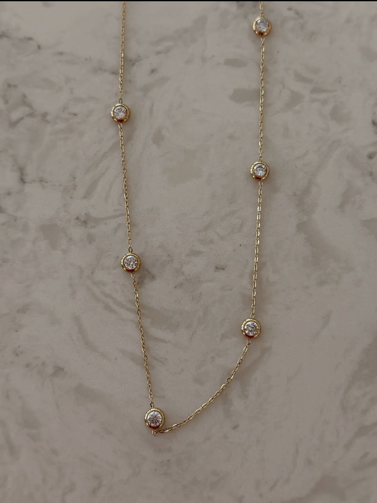 Dainty Diamond Necklace