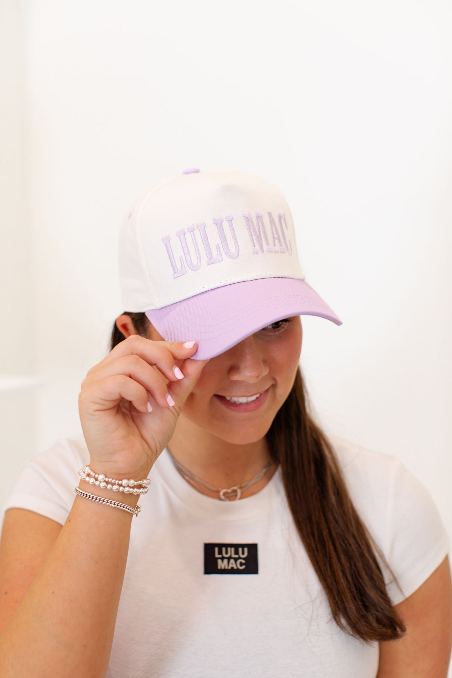 Lulu Mac Light Purple Trucker Hat