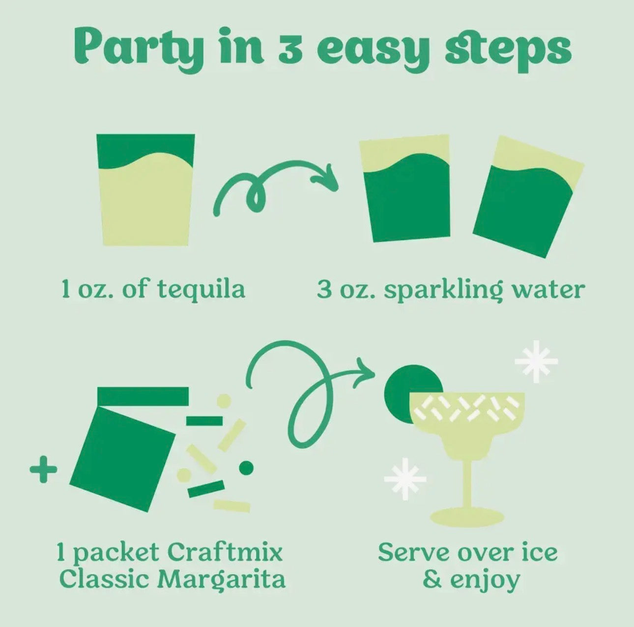 Classic Margarita Cocktail/Mocktail Mixer