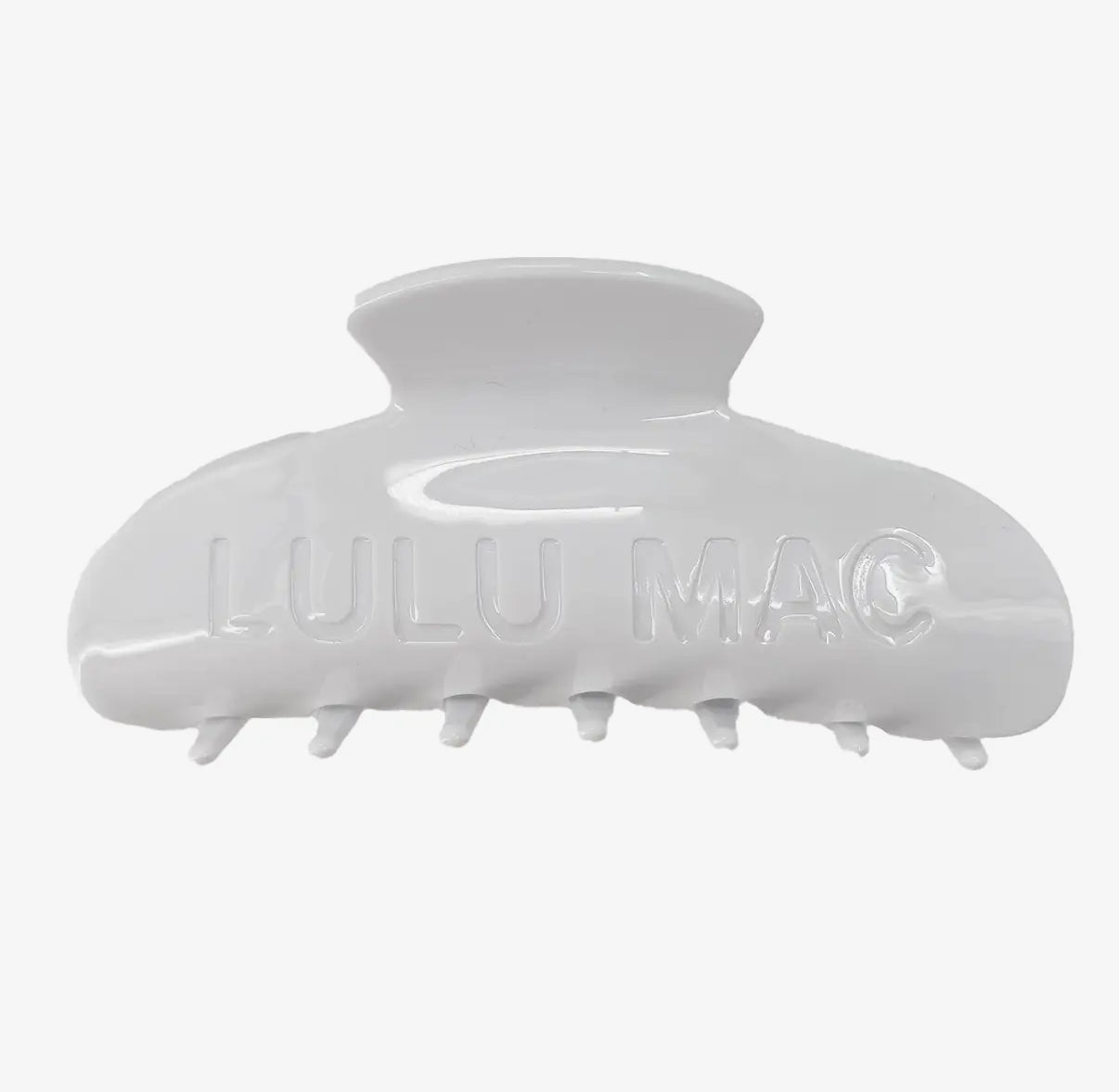 Lulu Mac White Hair Clip