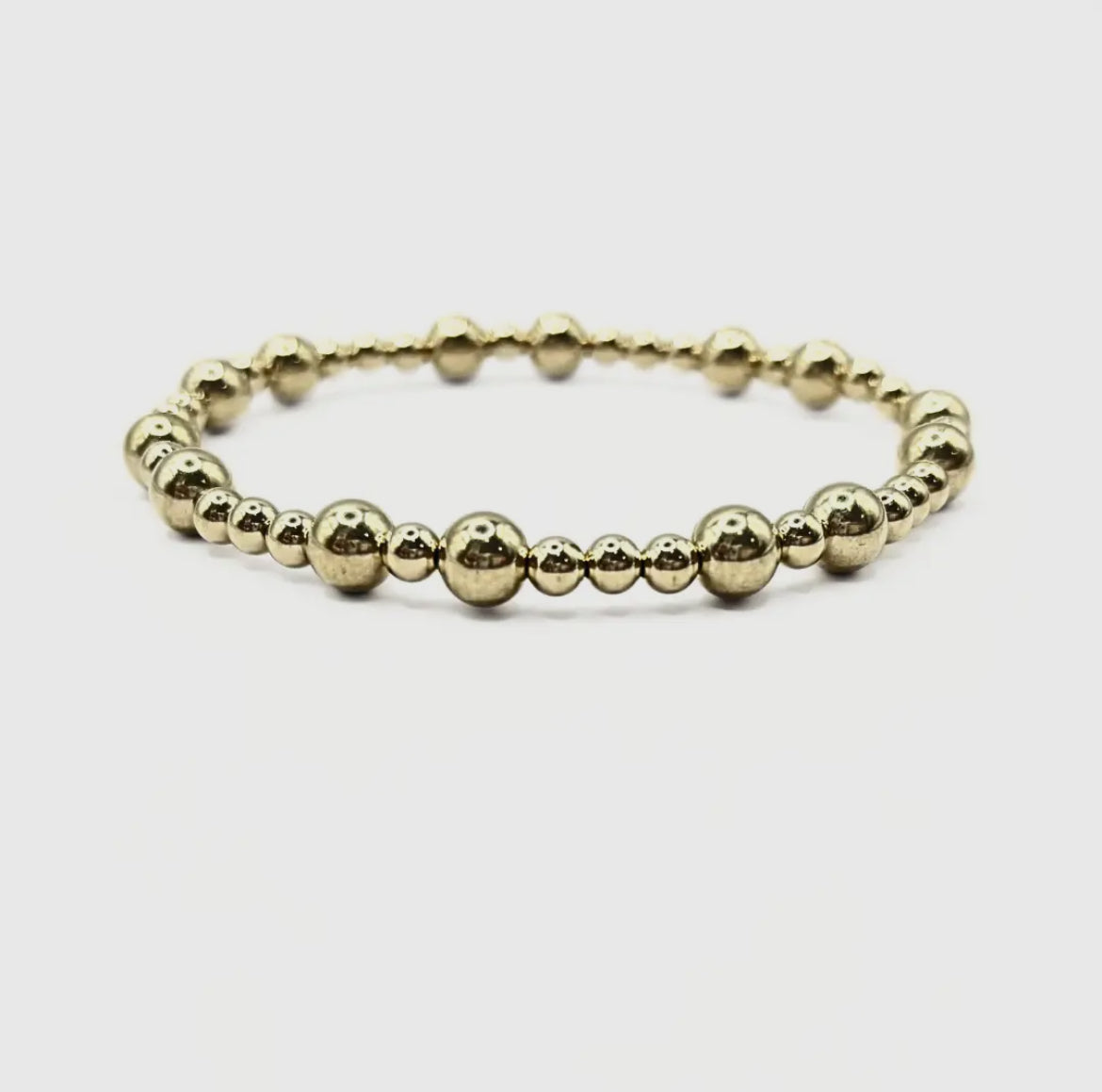 The Charleston Collection 14k Gold Filled Beaded Bracelet