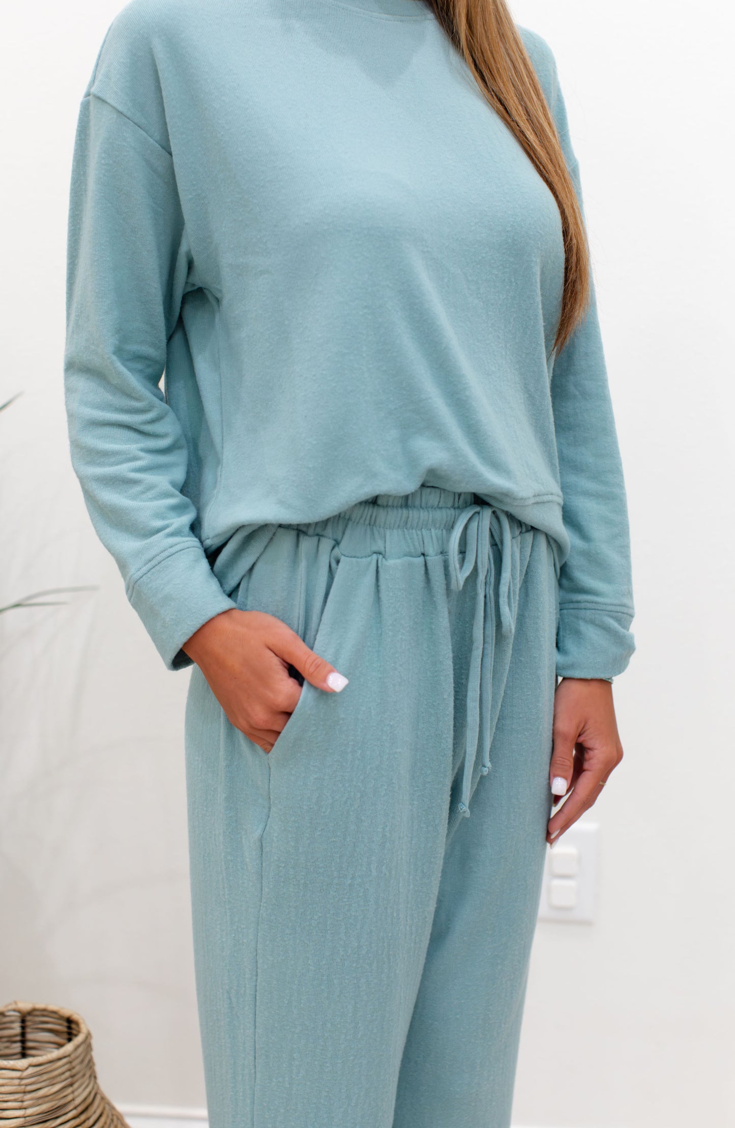 Lagoon Straight Leg Pants Set