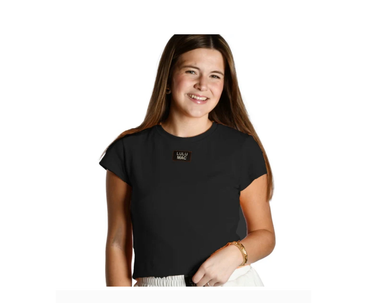 Black LuluMac Babydoll Top