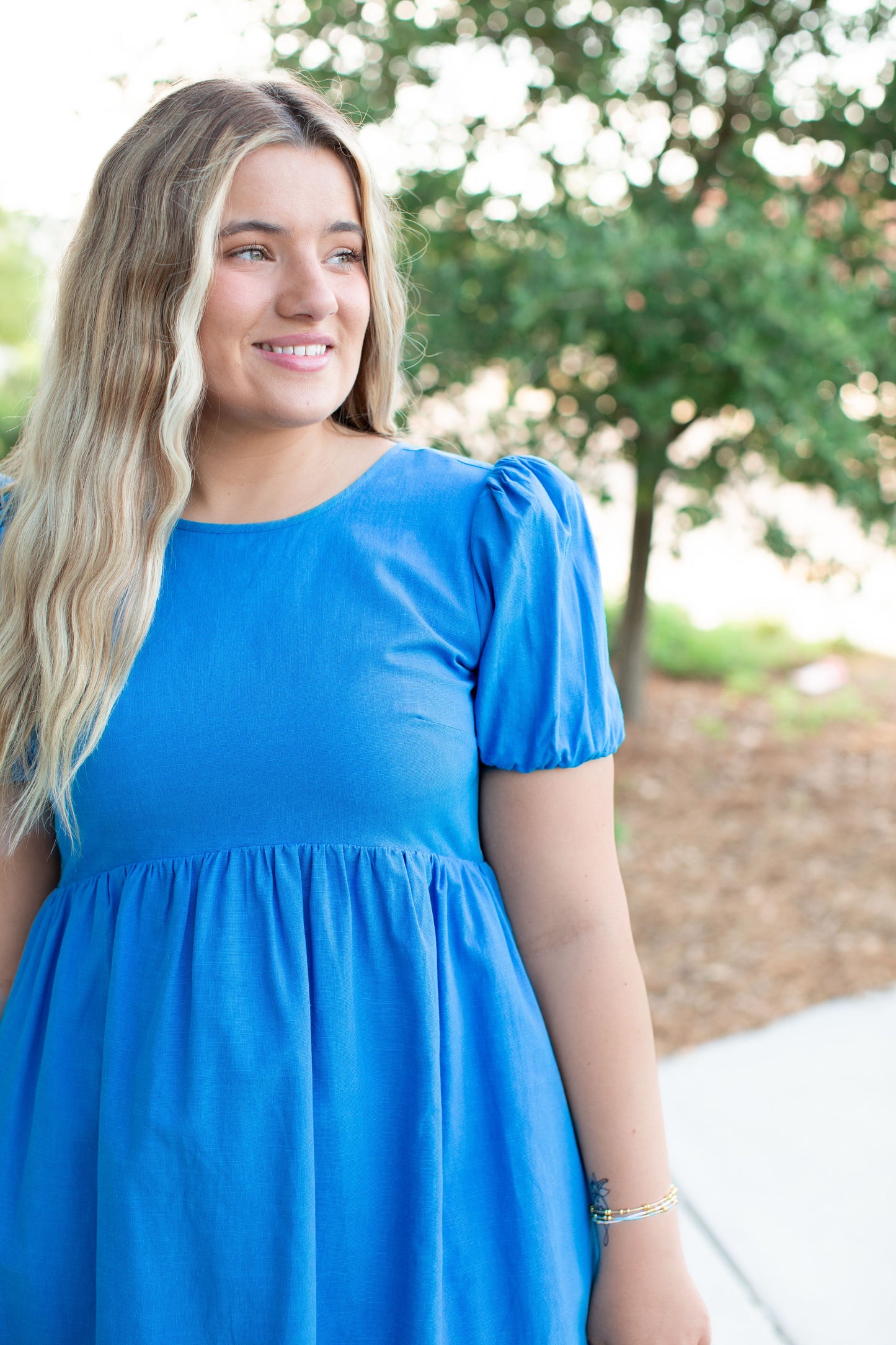 Back Lace Up Mini Dress