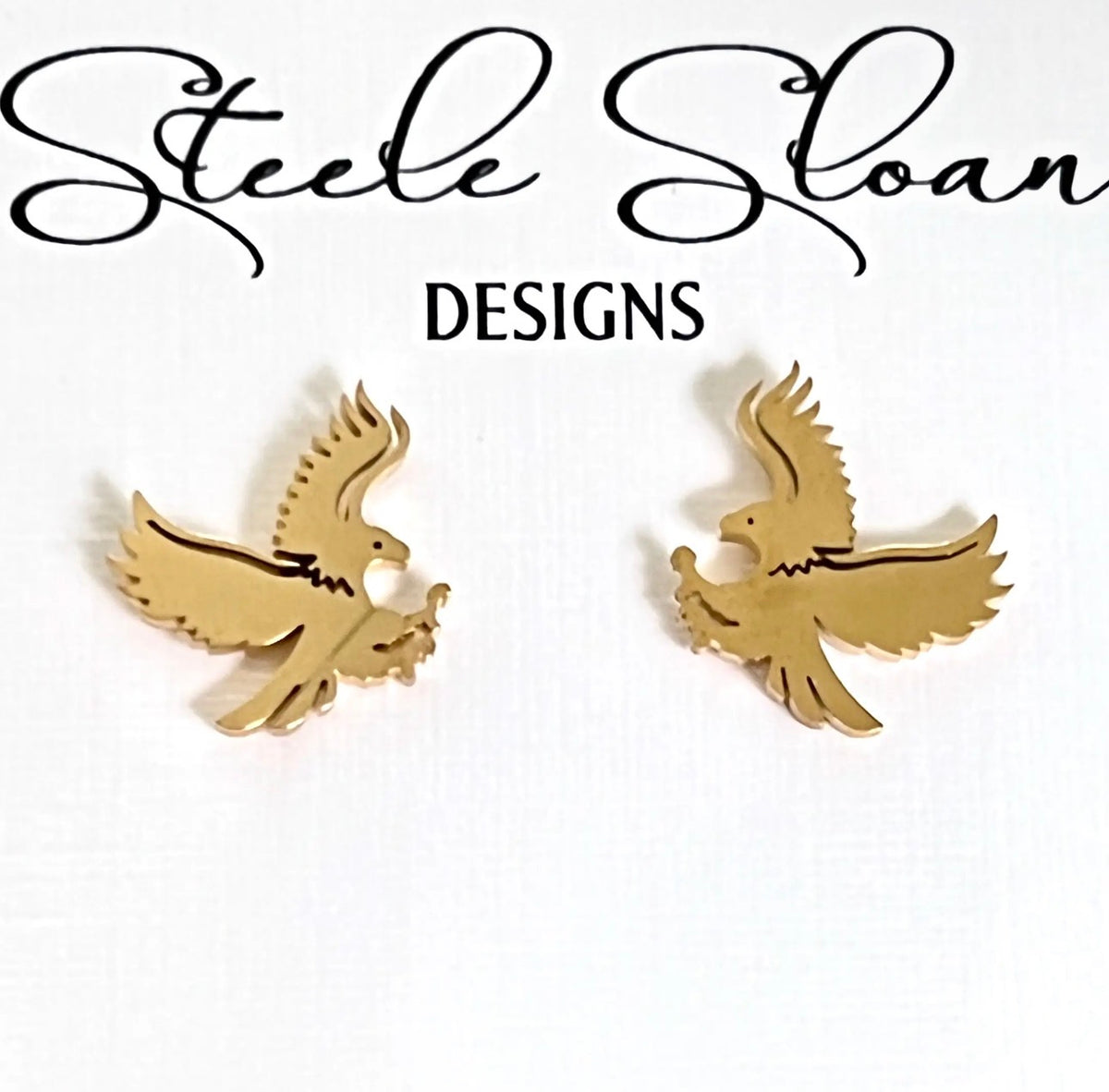 Eagle Stud Earrings