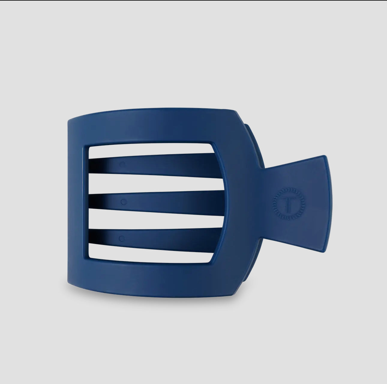 Square Flat Hair Clip Large Midnight Rain