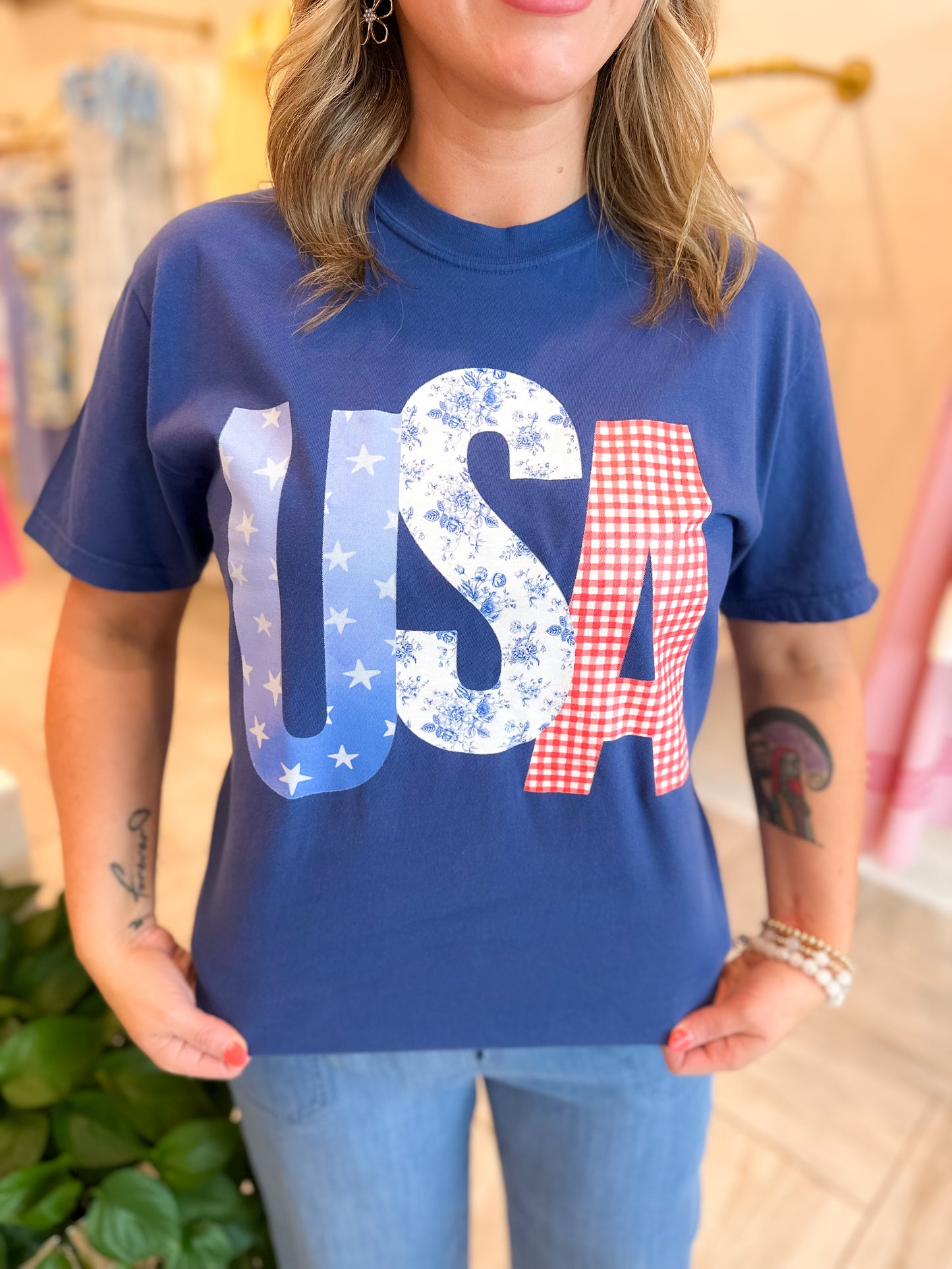 USA Picnic Graphic Tee
