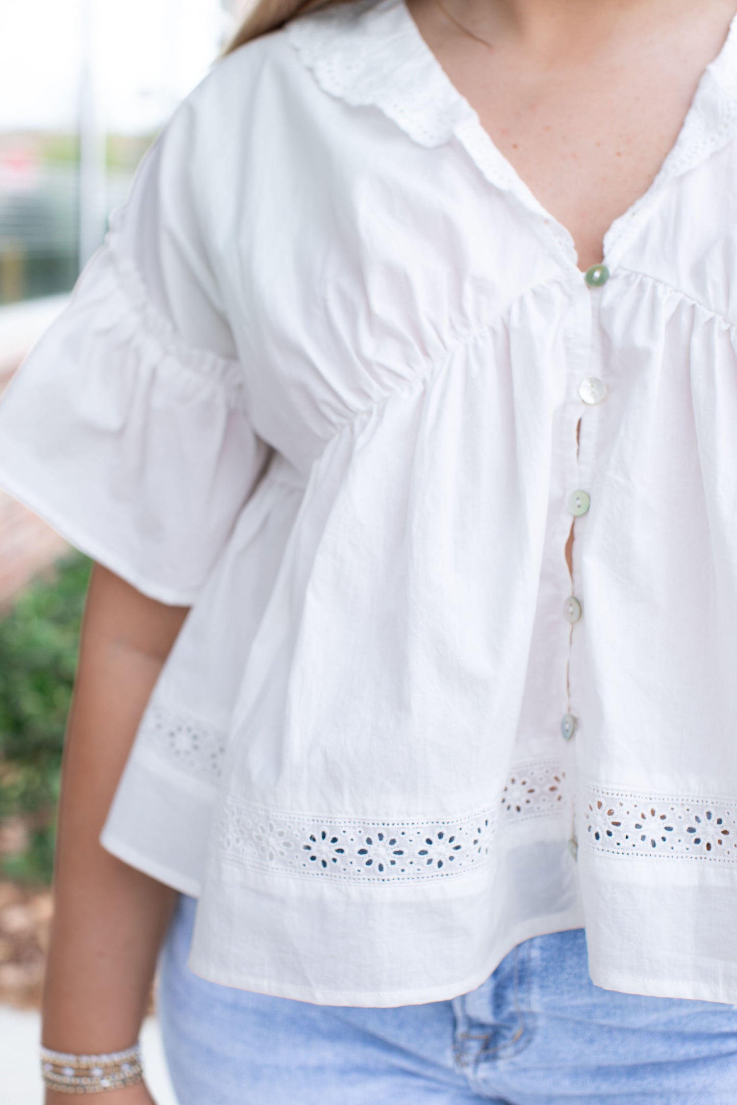 Button Down Top