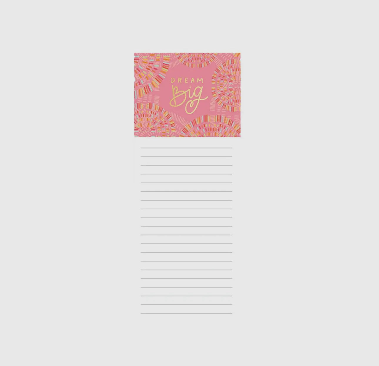 Magnetic Notepad Dream Big