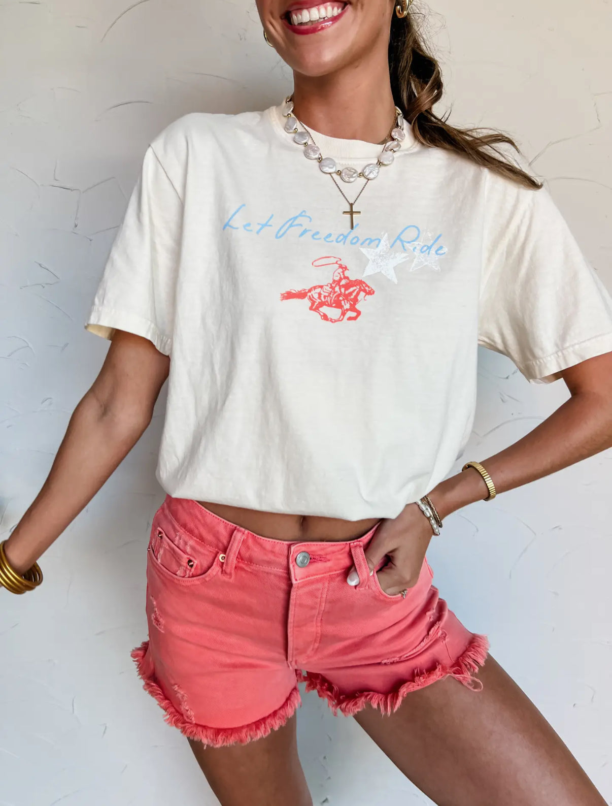 Let Freedom Ride Graphic Tee