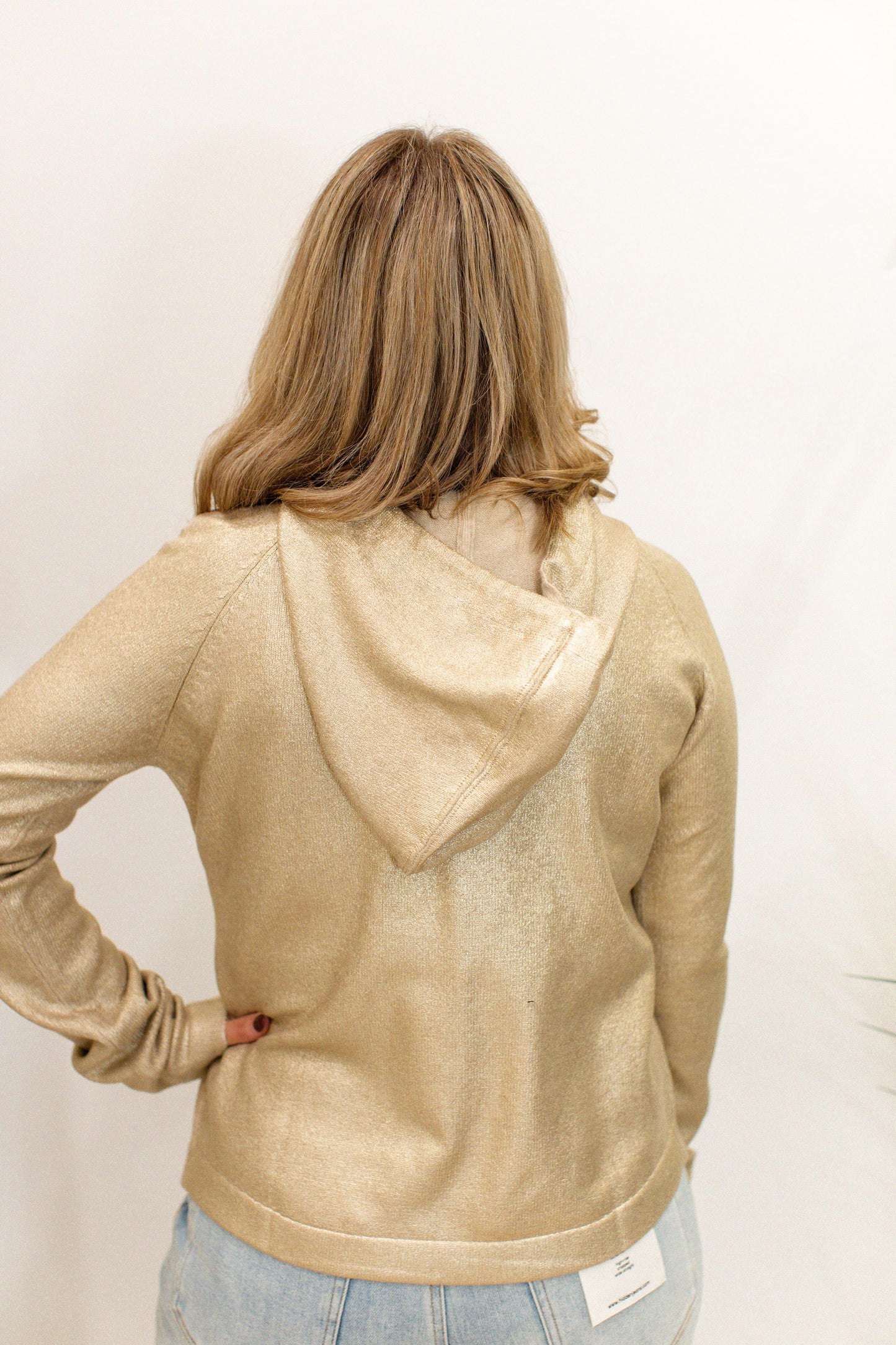 Raglan Sleeve Hoodie Sweater w/ Kangaroo Pocket