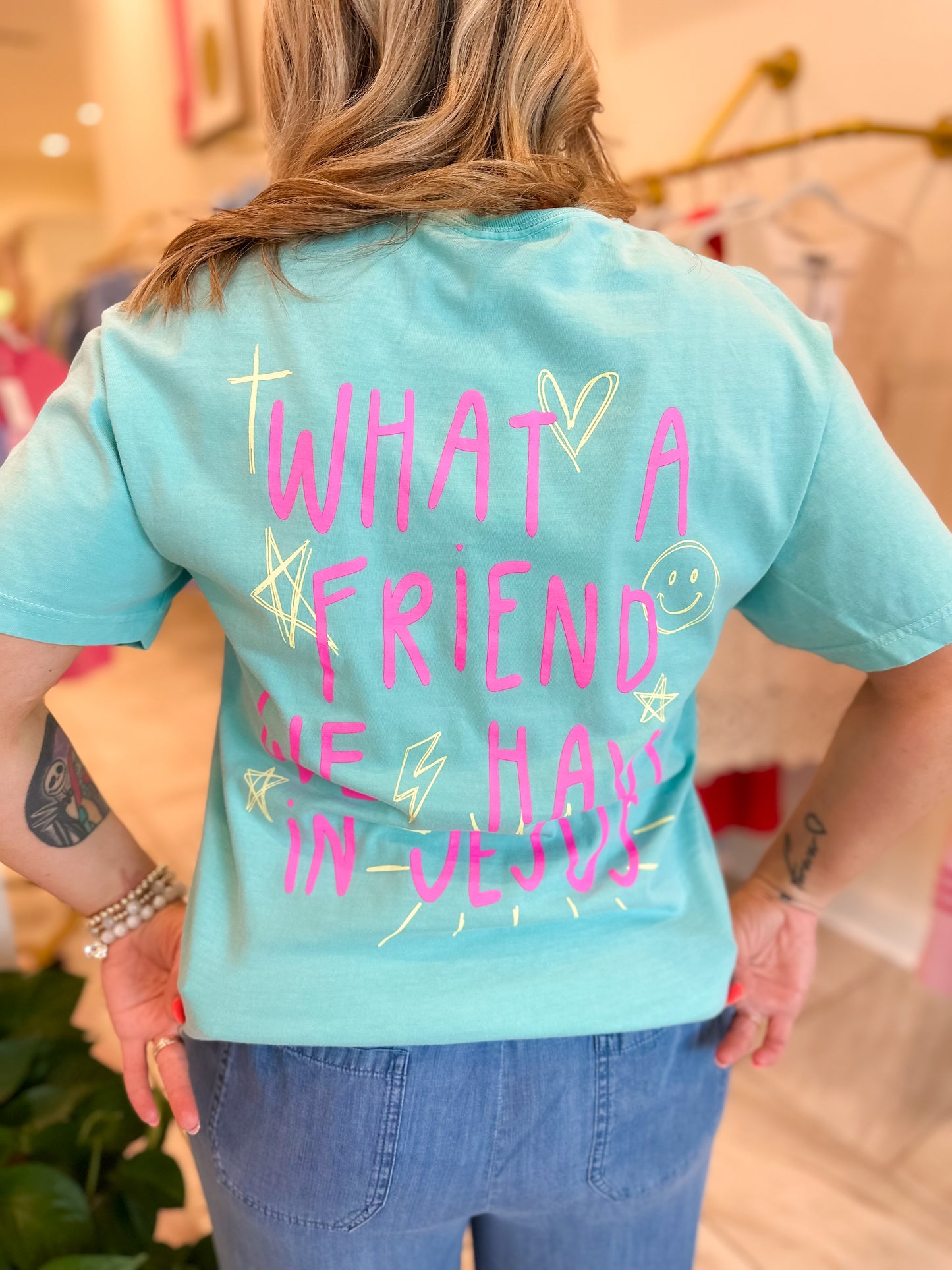 Friend In Jesus Graphic Tee