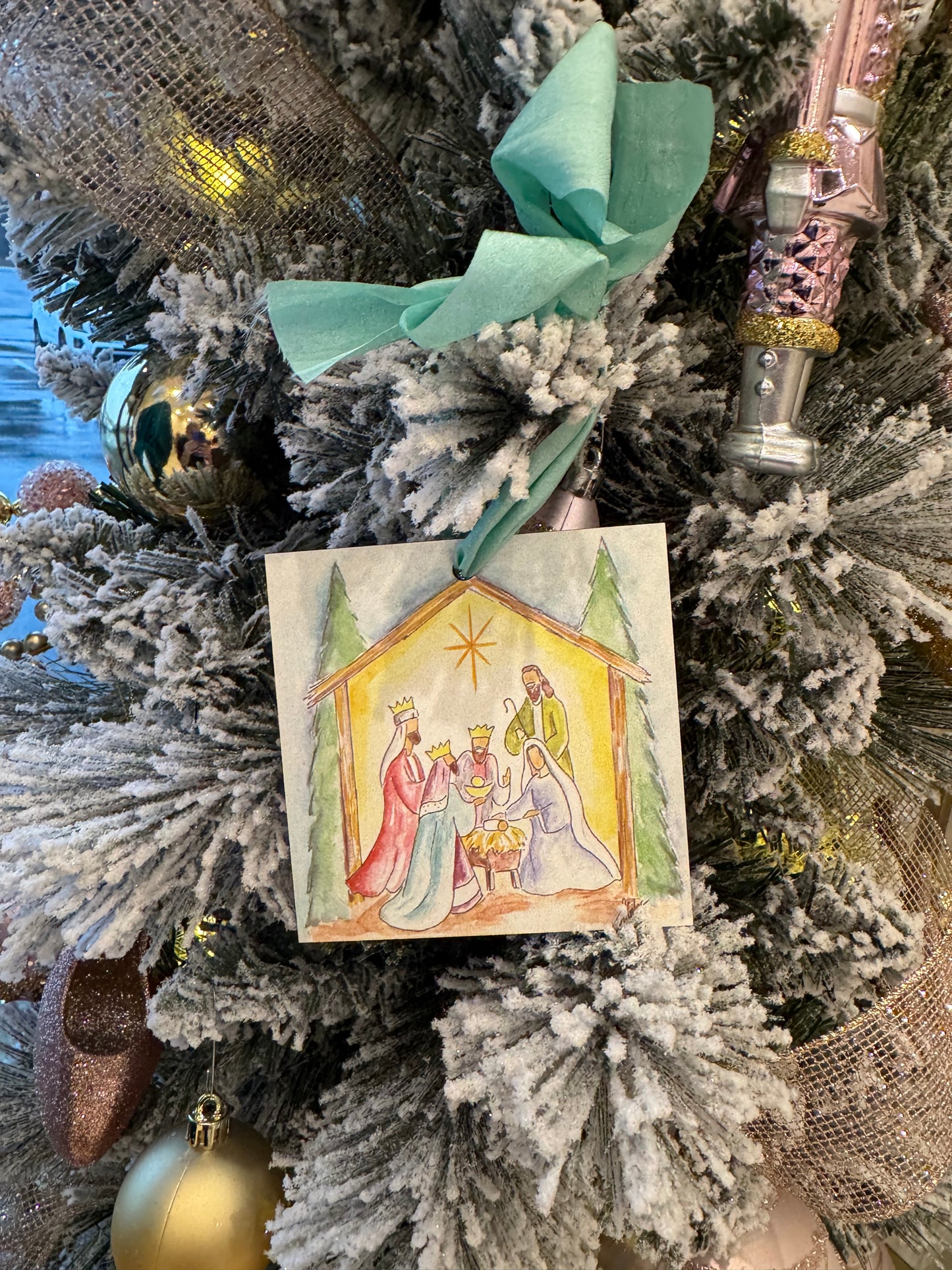 Christmas Nativity Ornament