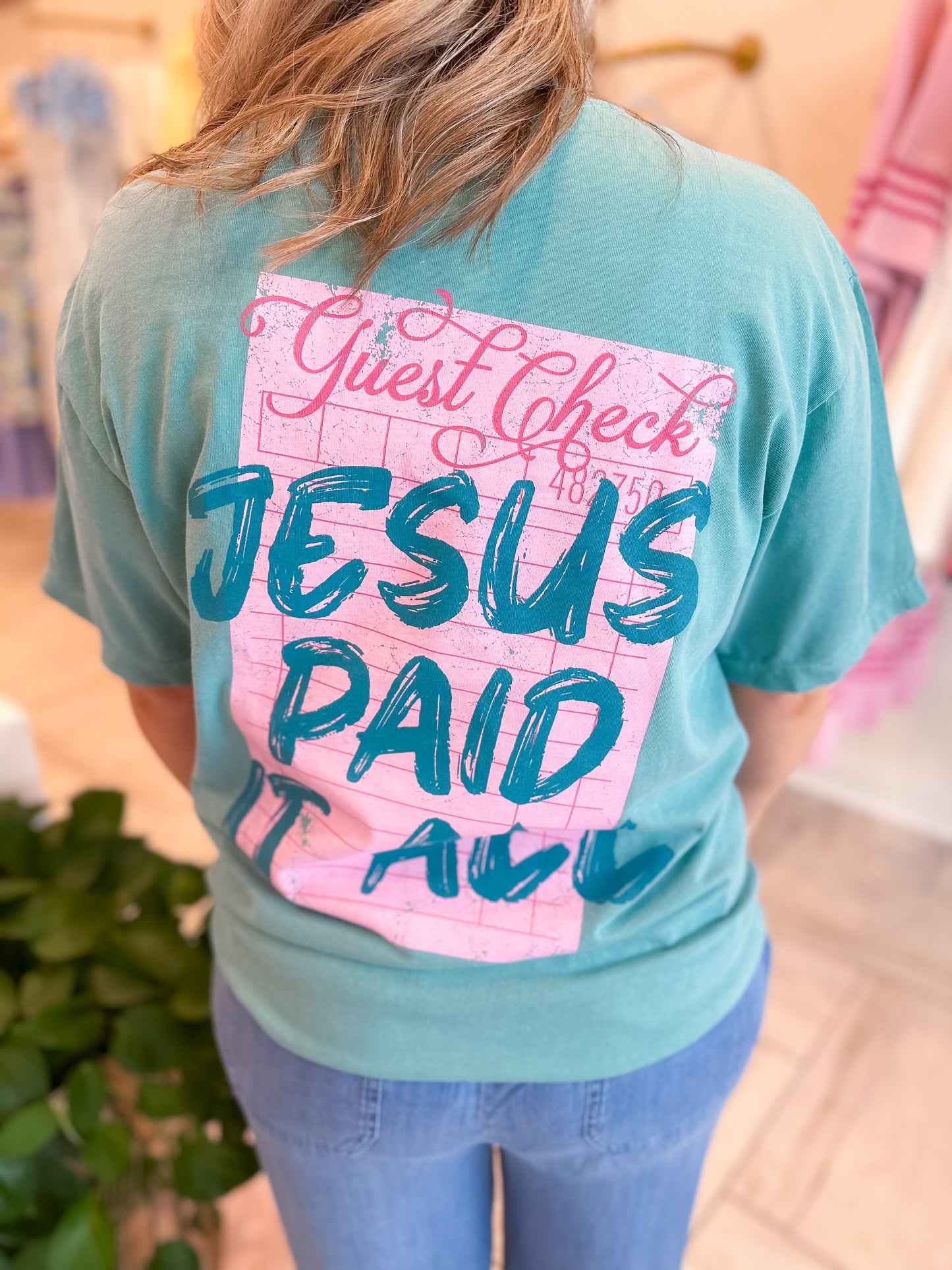 Jesus Paid It All Graphic Tee