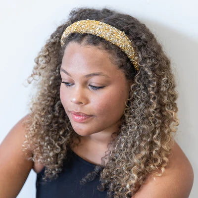 Limited Edition All That Glitters Headband-Gold