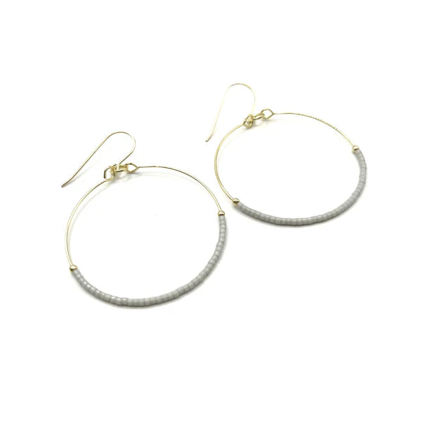 Light Gray Hollywood Hoop