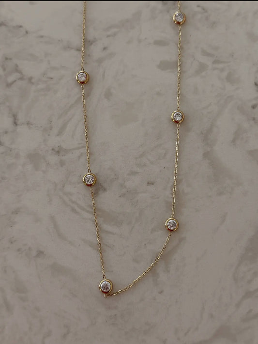 Dainty Diamond Necklace