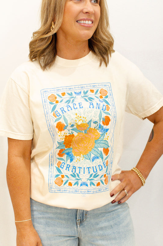 Grace And Gratitude Graphic Tee