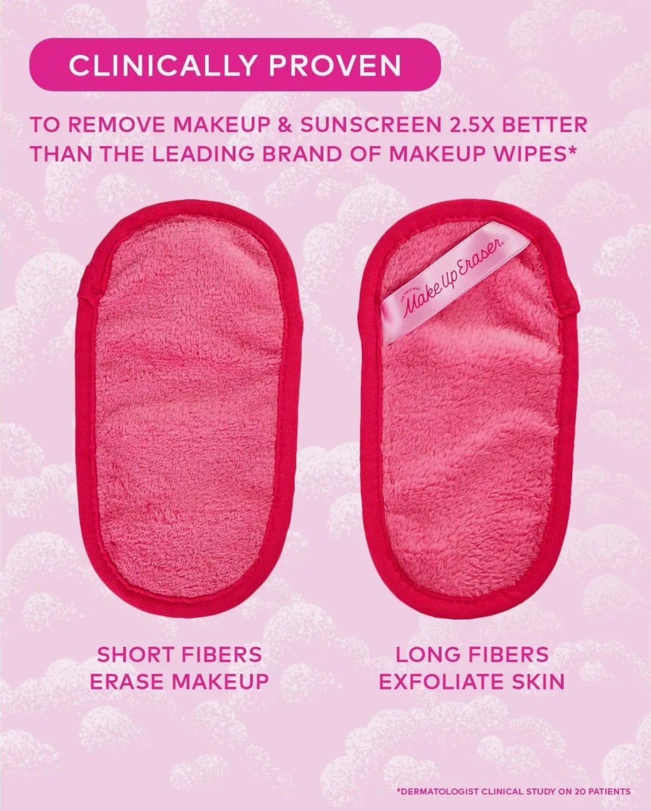 Original Pink Mini Pro Makeup Eraser