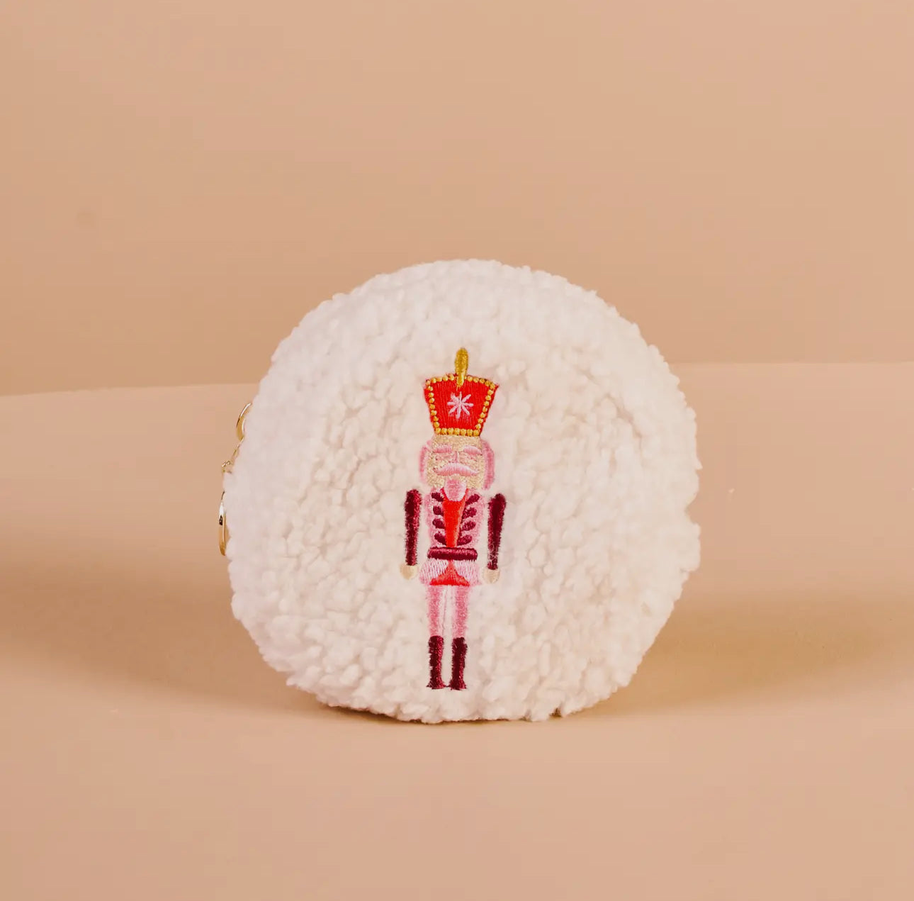 Teddy Pouch - Circle Nutcracker