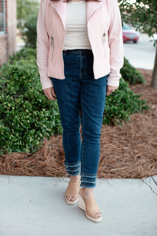 Frayed Hem Jean