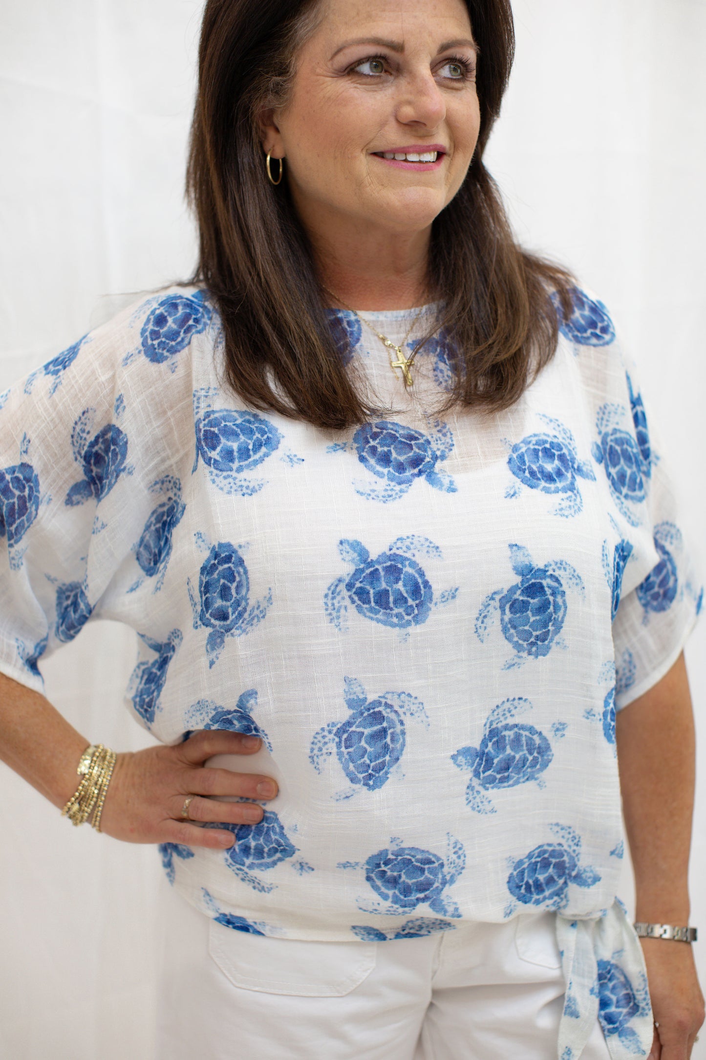 Turtle Pullover Top