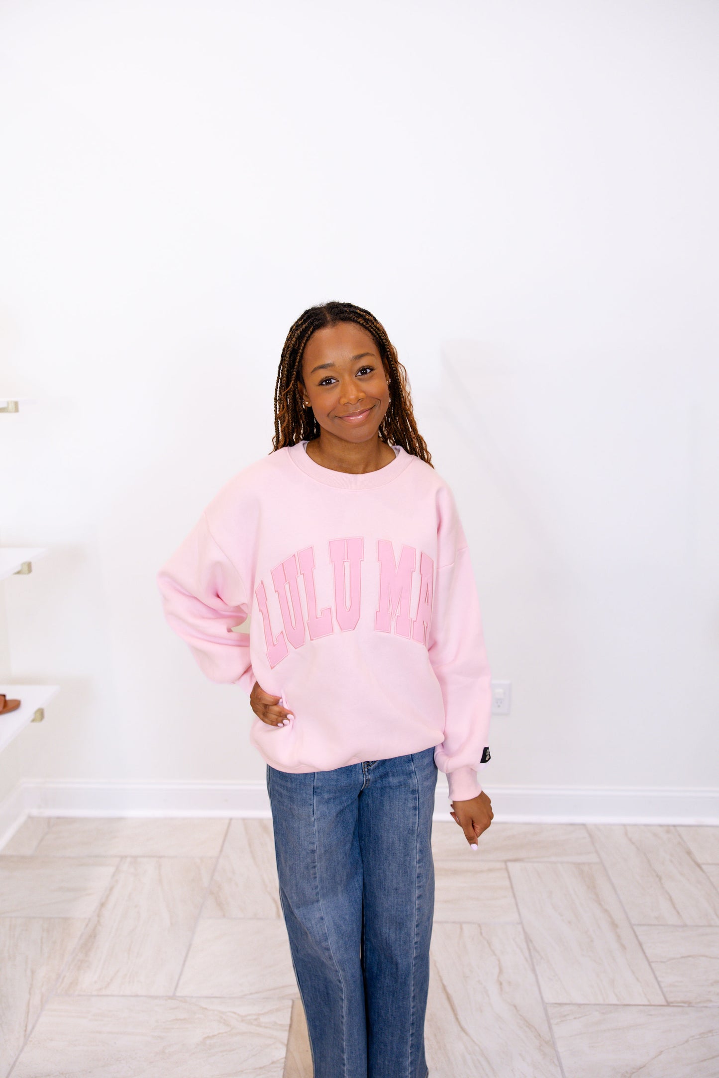 LuluMac Pink Sweatshirt