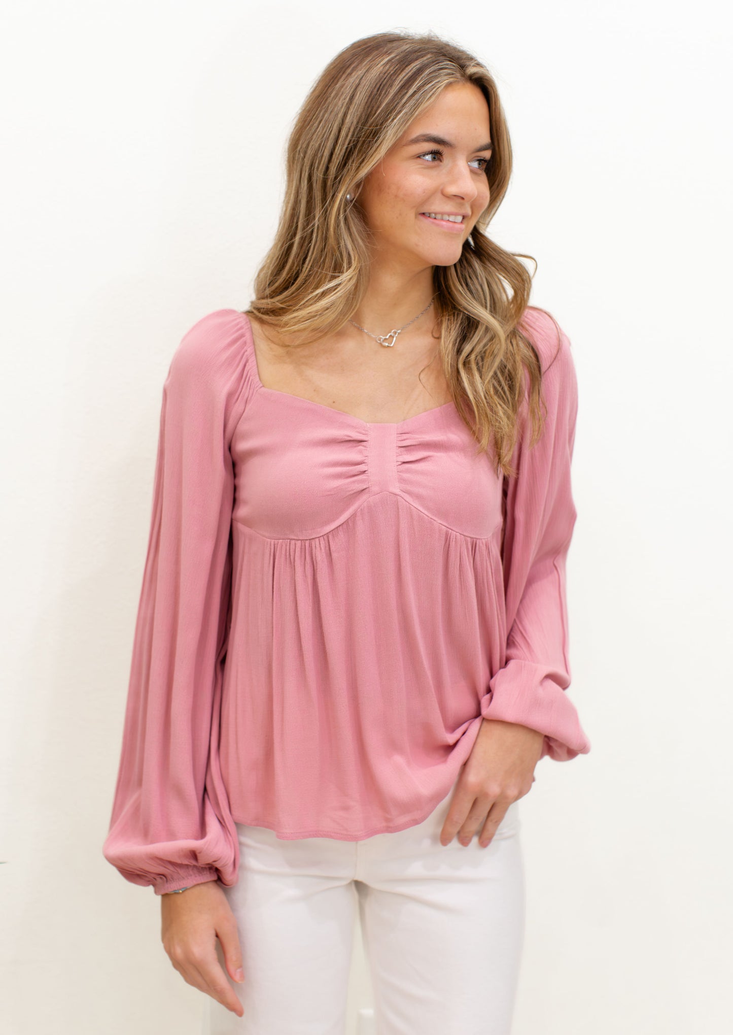 Silvana Top-Mauve