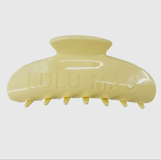 Lulu Mac Light Yellow Hair Clip