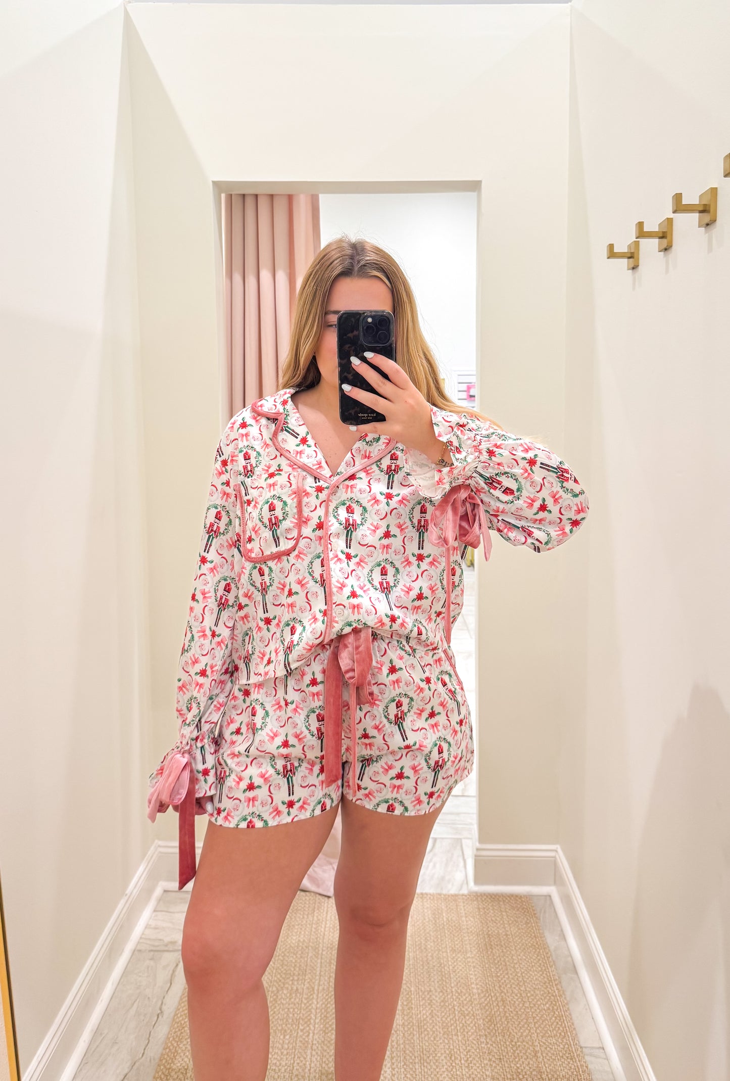 Toy Solider & Bow Christmas Printed Satin Velvet Ties