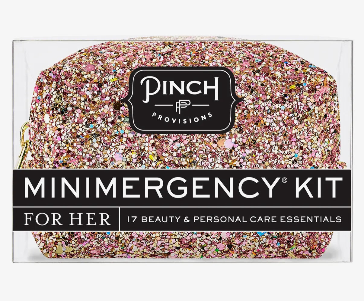 Glitter Minimergency Kit - Rose Gold