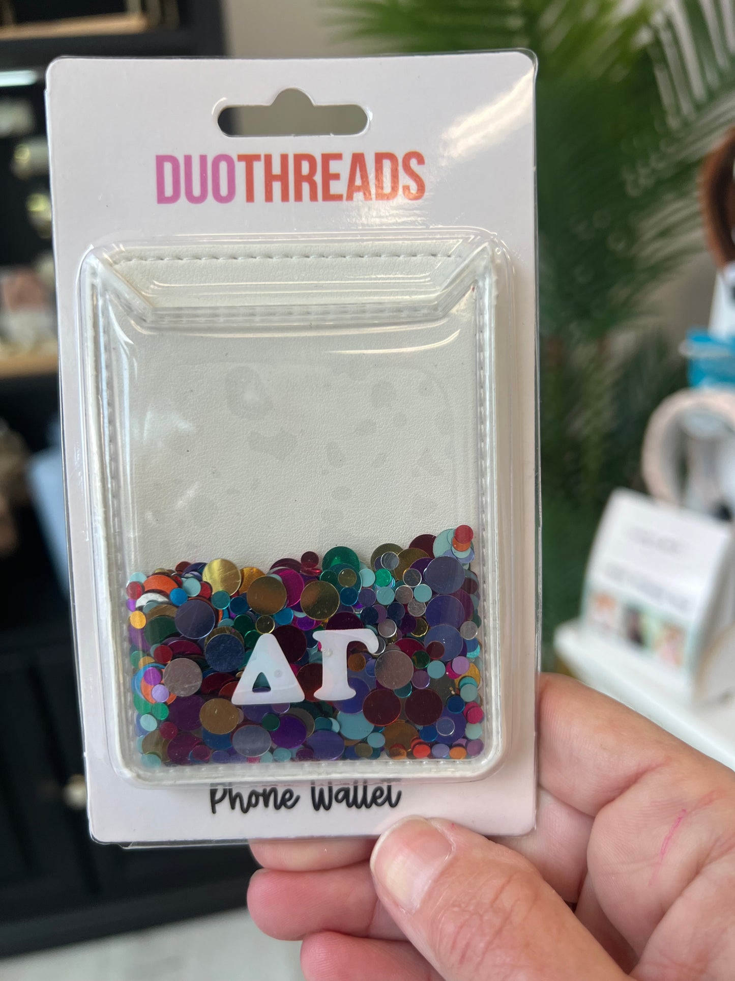 Delta Gamma Phone Wallet