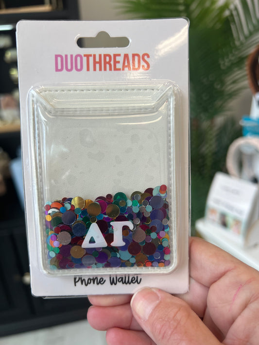 Delta Gamma Phone Wallet