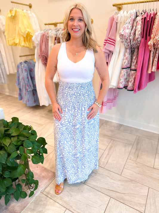 2-Way Skirt Dress With Removable Strap