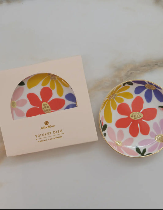 Porcelain Blooms Trinket Dish