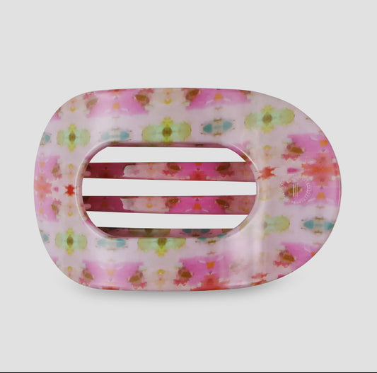 Giverny Large Flat Round Hair Clip
