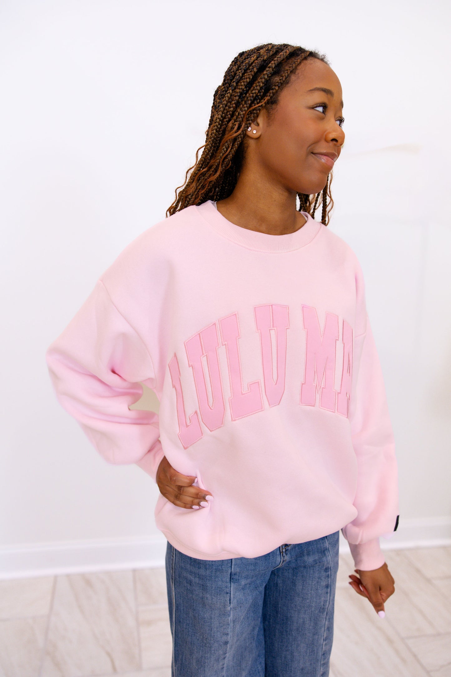 LuluMac Pink Sweatshirt