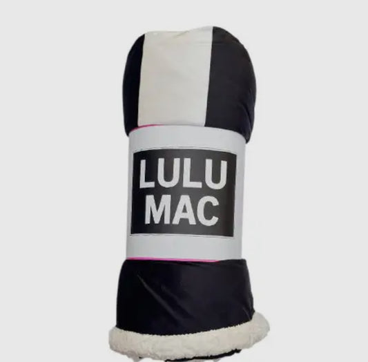 Lulu Mac Black Blanket