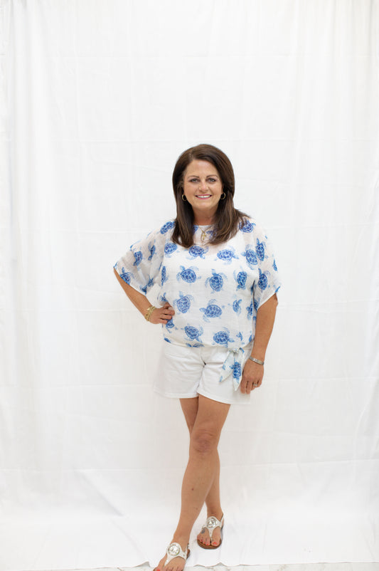 Turtle Pullover Top