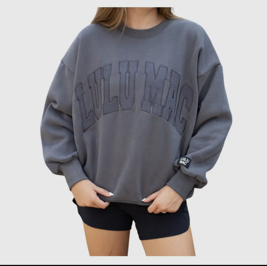 Lulu Mac Dark Grey Sweatshirt