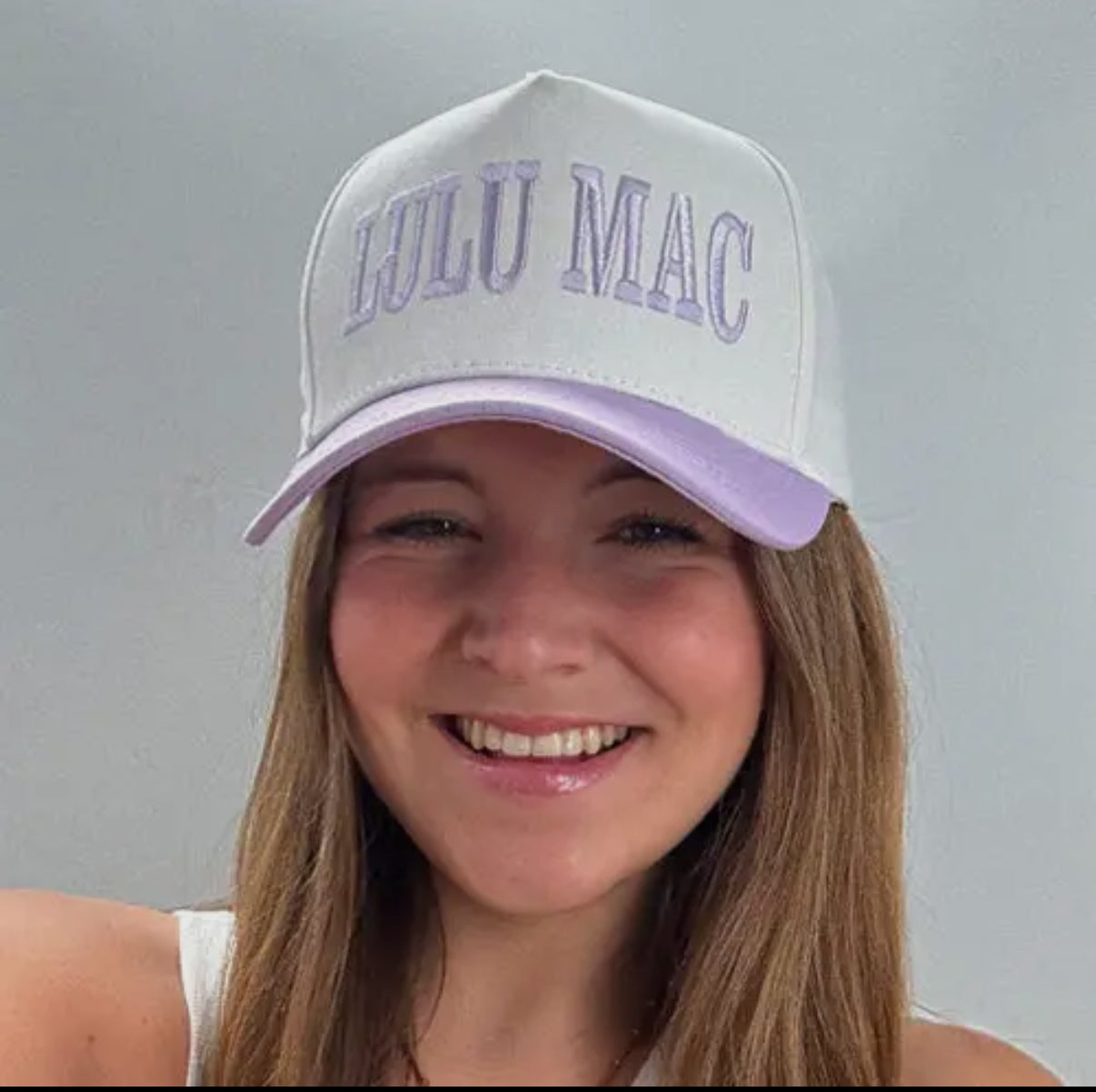 Lulu Mac Light Purple Trucker Hat