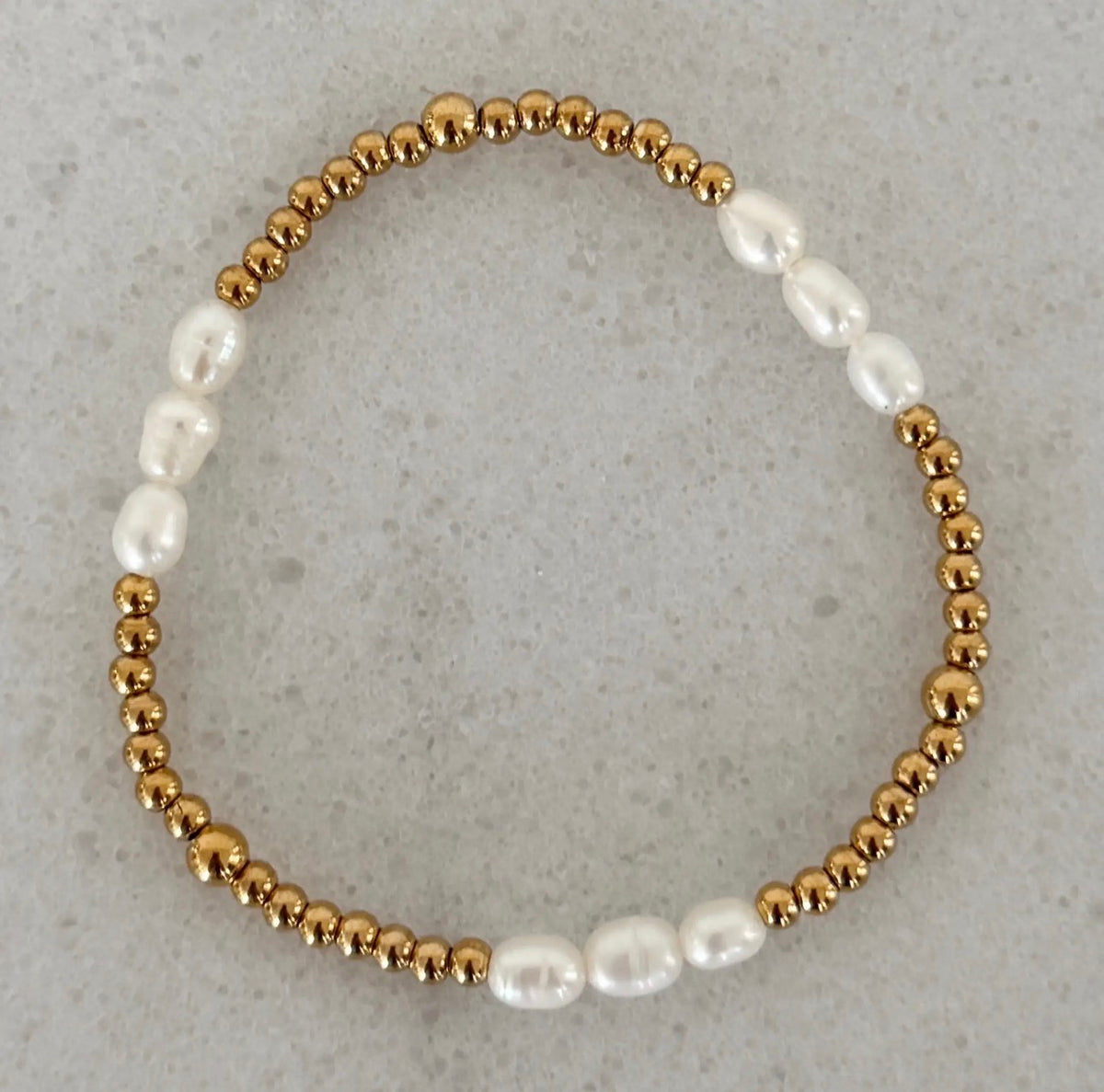 Serena Three Pearl Bracelet