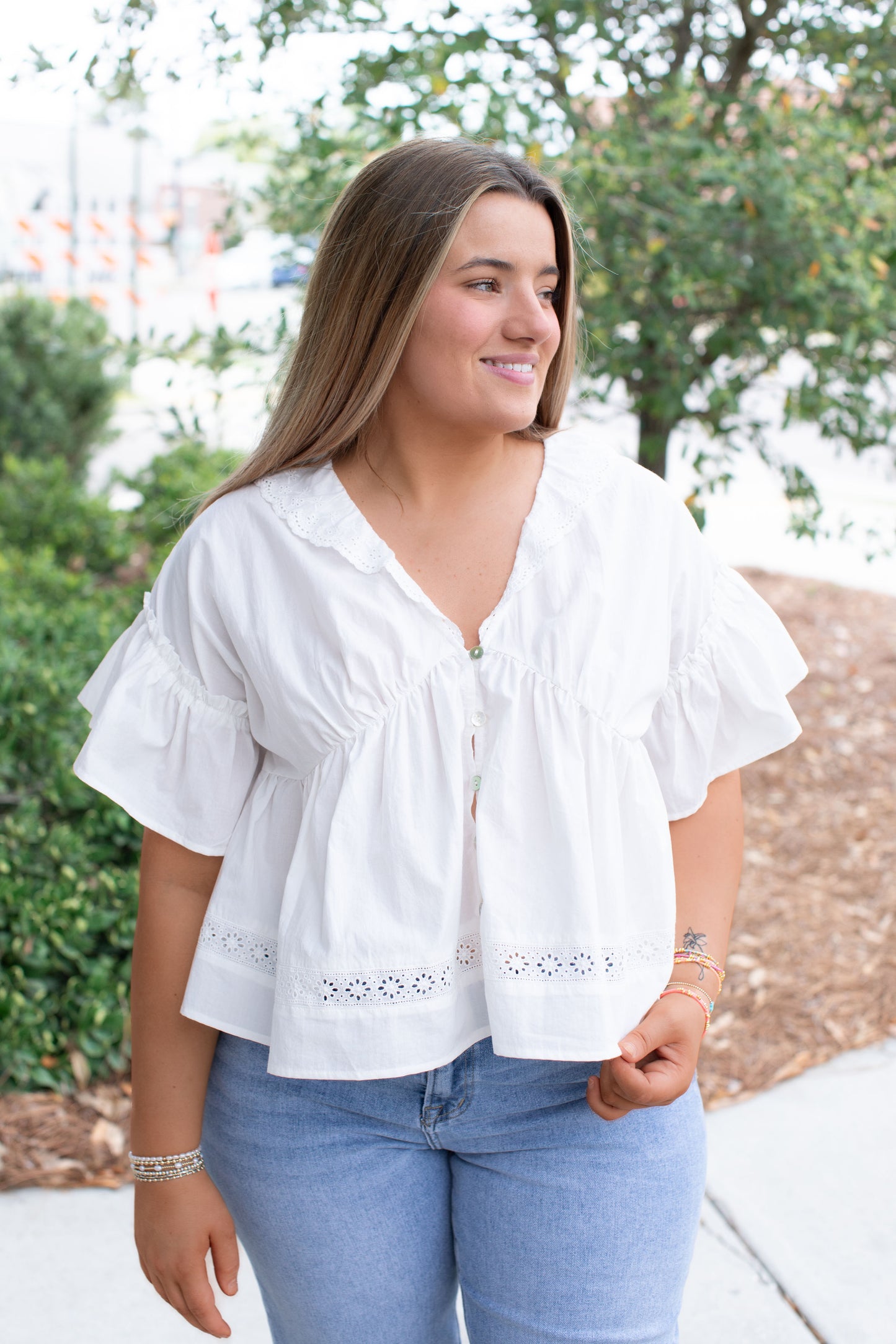 Button Down Top