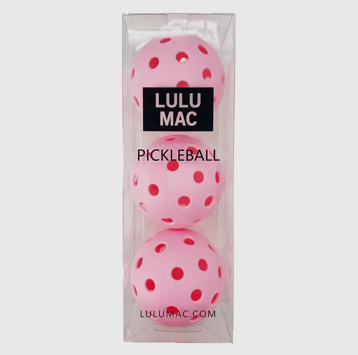 Lulu Mac Pink Pickleball Balls