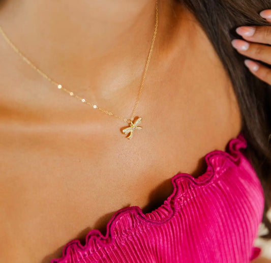 Sienna Bow Necklace