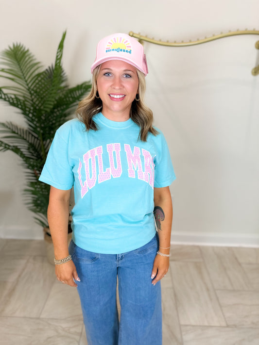 Lulu Mac Polka Dot Mint T-shirt