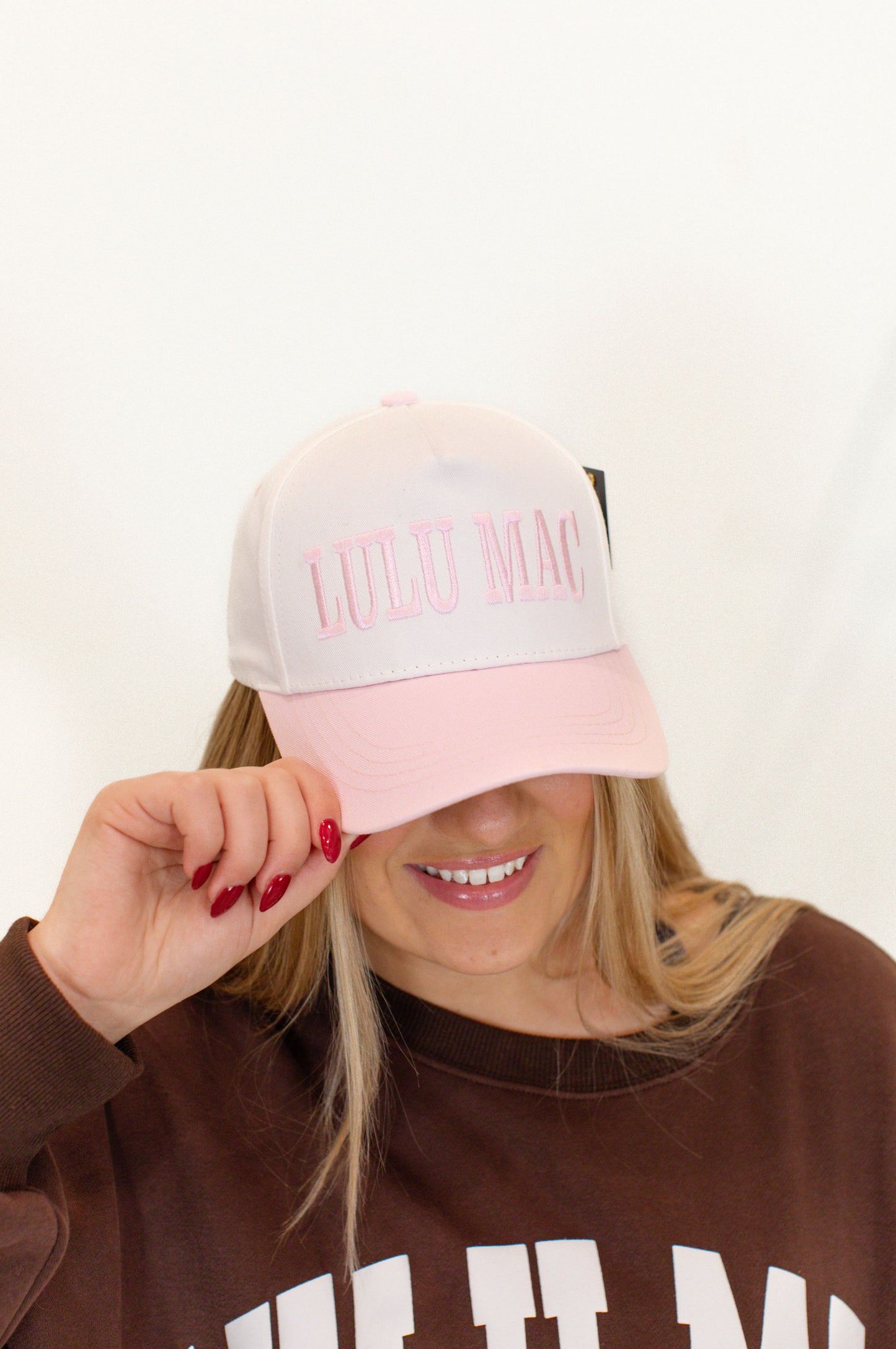 Lulu Mac Light Pink Hat