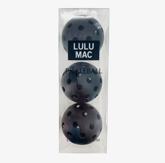 Lulu Mac Black Pickle Balls
