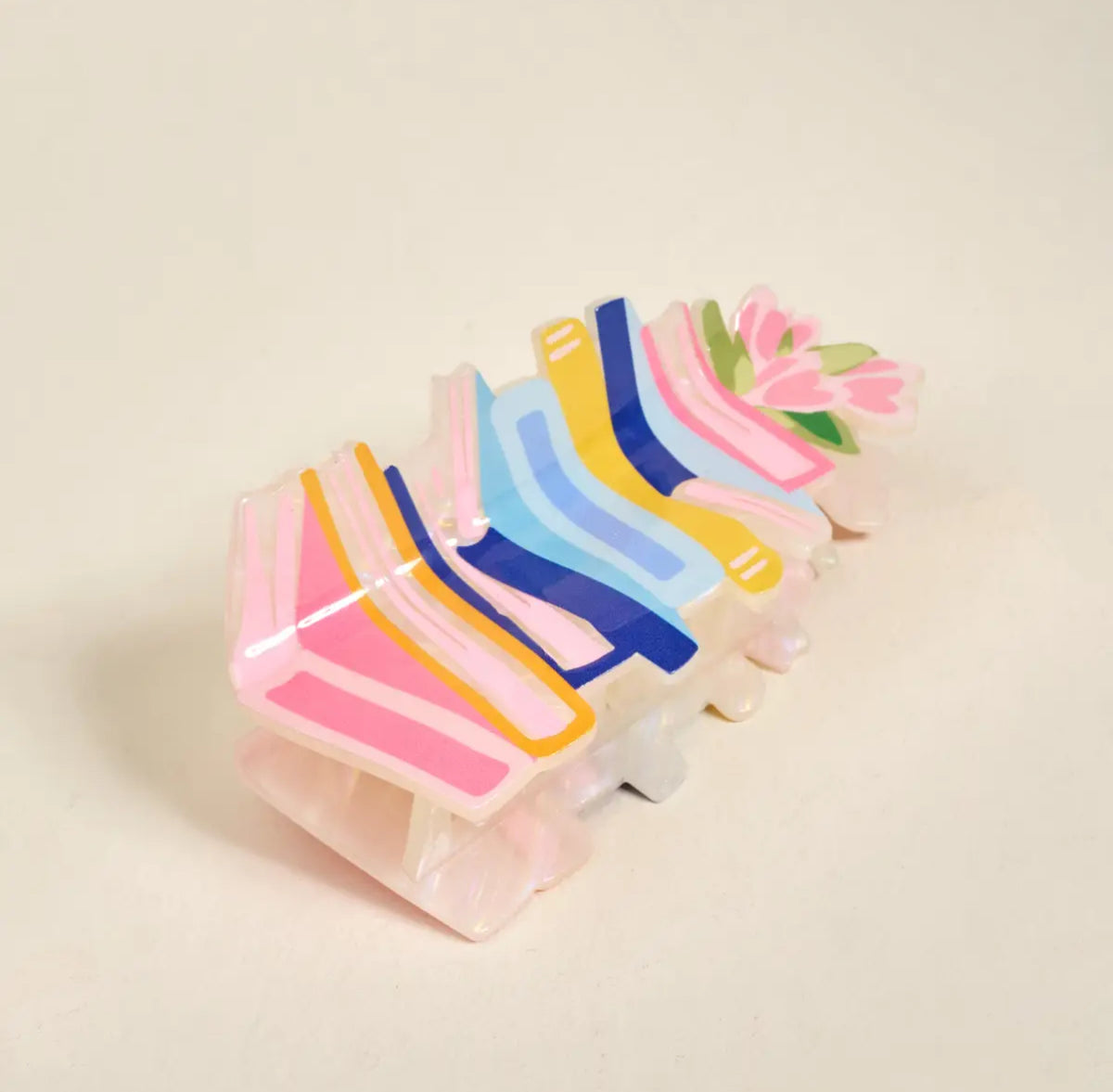 Book Nook Claw Clip