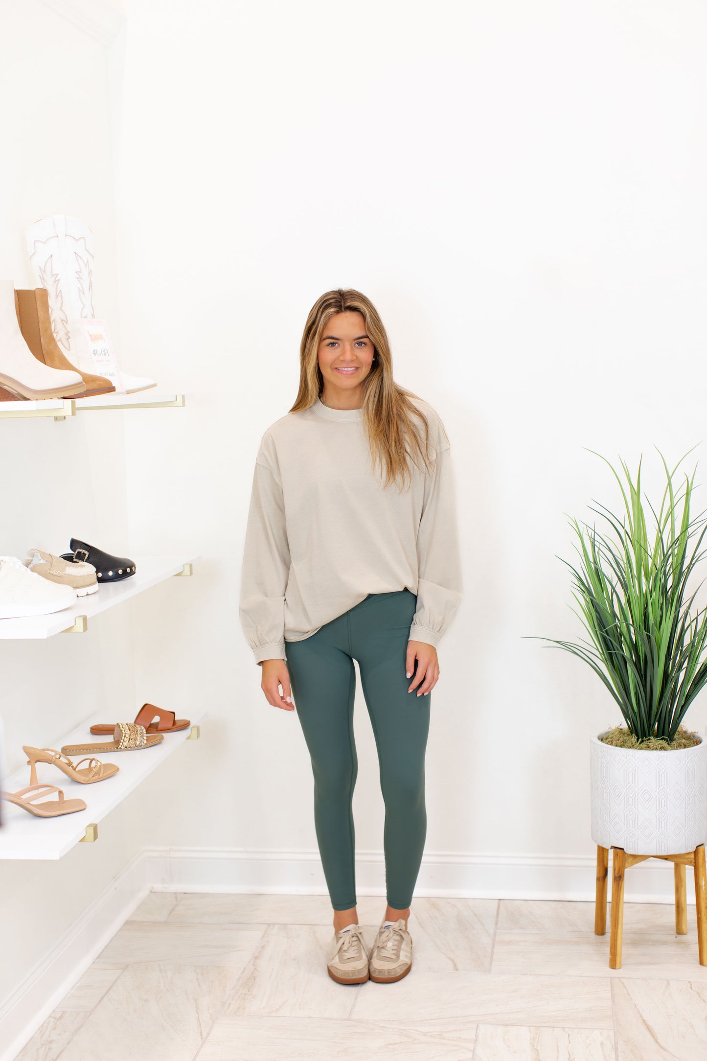 Fern Forrest High Rise Full Length V Shape Leggings